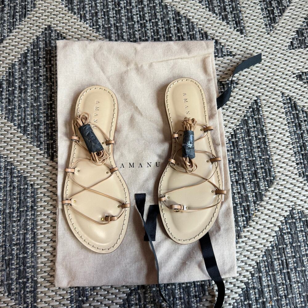 Amanu Serengetti Sandal in Nude Size 36 - Picture 2 of 9